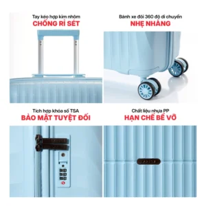 Vali Kéo MIAvn Larita JUDEN giá rẻ, chính hãng 4