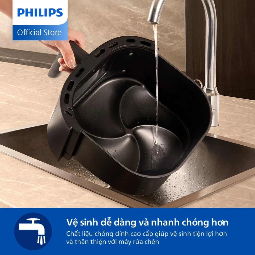 Nồi chiên không dầu Philips NA120/00 series 1000 4,2 lít- Hàng Chính Hãng 2